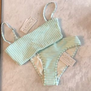L*Space Bikini in Ribbed Spearmint